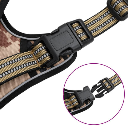 vidaXL Harnais pour chien avec laisse et collier réglables XL