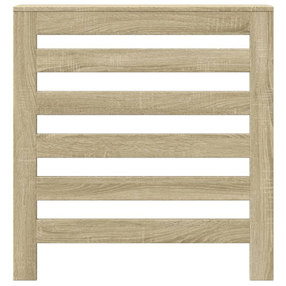 vidaXL Cache-radiateur chêne sonoma 78x20x82 cm bois d'ingénierie