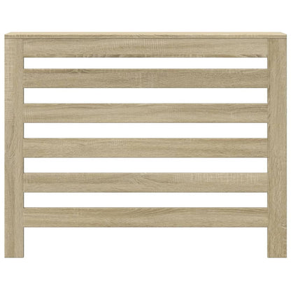 vidaXL Cache-radiateur chêne sonoma 104x20x82 cm bois d'ingénierie
