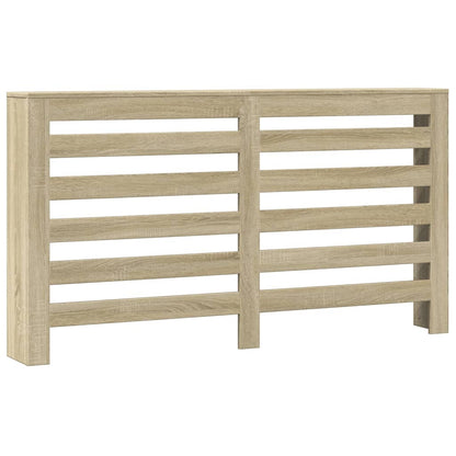 vidaXL Cache-radiateur chêne sonoma 149x20x82 cm bois d'ingénierie
