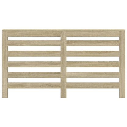 vidaXL Cache-radiateur chêne sonoma 149x20x82 cm bois d'ingénierie