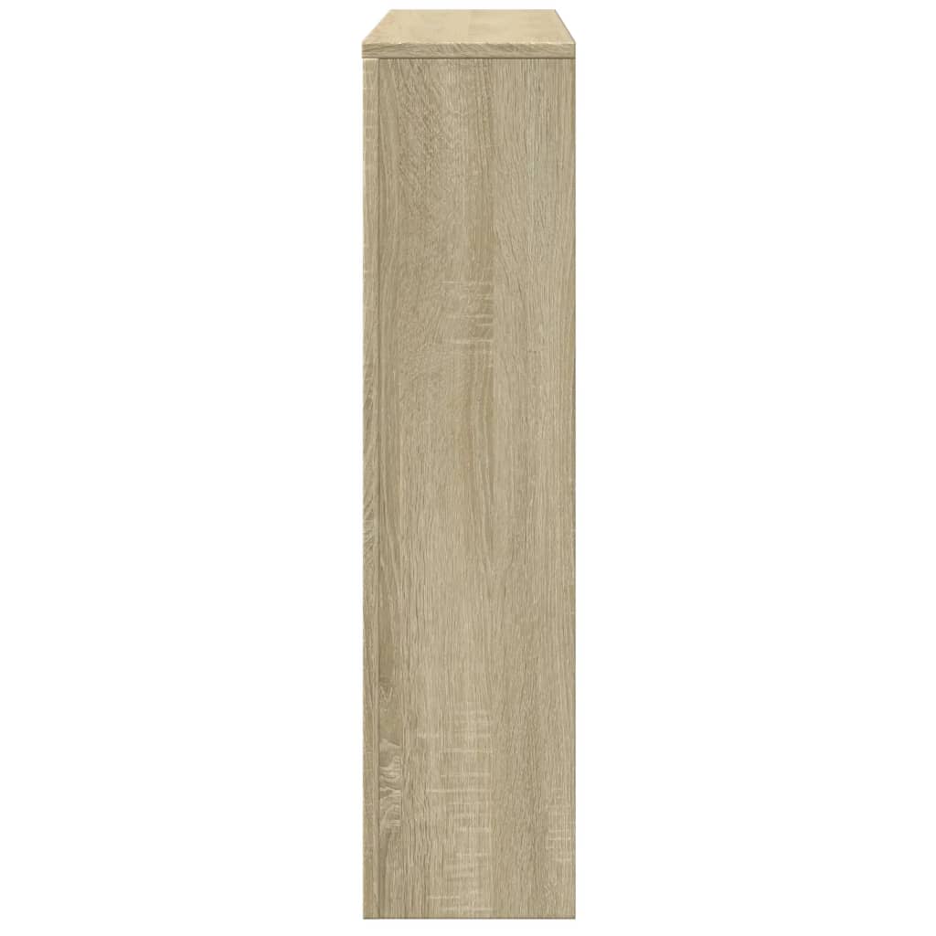 vidaXL Cache-radiateur chêne sonoma 149x20x82 cm bois d'ingénierie