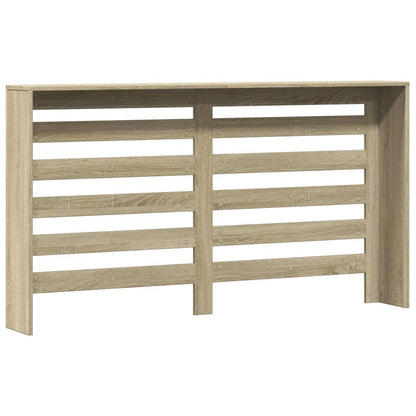 vidaXL Cache-radiateur chêne sonoma 149x20x82 cm bois d'ingénierie