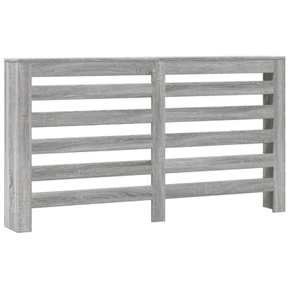 vidaXL Cache-radiateur sonoma gris 149x20x82 cm bois d'ingénierie