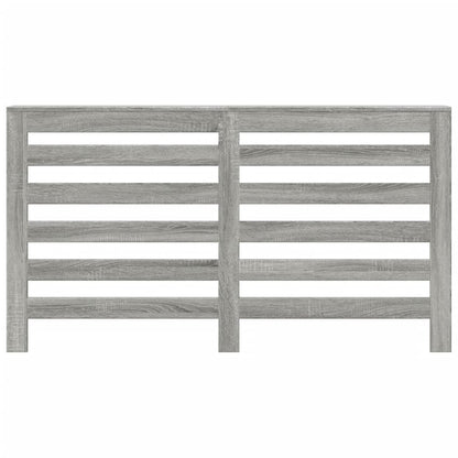 vidaXL Cache-radiateur sonoma gris 149x20x82 cm bois d'ingénierie