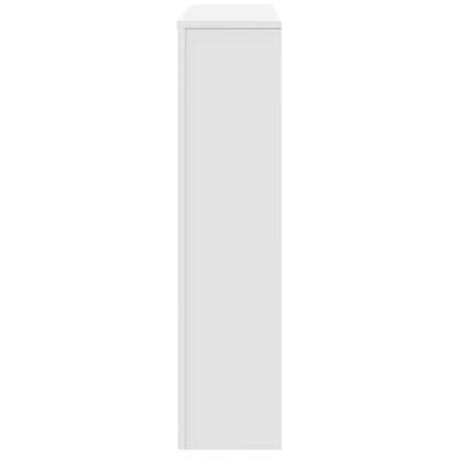 vidaXL Cache-radiateur blanc 175x20x82 cm bois d'ingénierie
