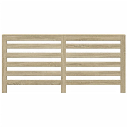 vidaXL Cache-radiateur chêne sonoma 175x20x82 cm bois d'ingénierie