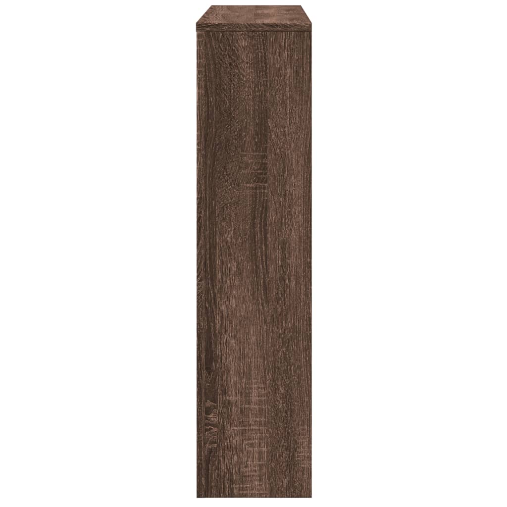 vidaXL Cache-radiateur chêne marron 175x20x82 cm bois d'ingénierie