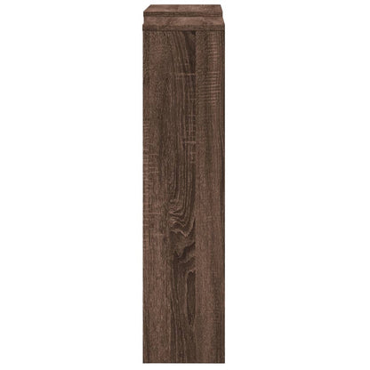 vidaXL Cache-radiateur chêne marron 205x21,5x83,5 cm bois d'ingénierie