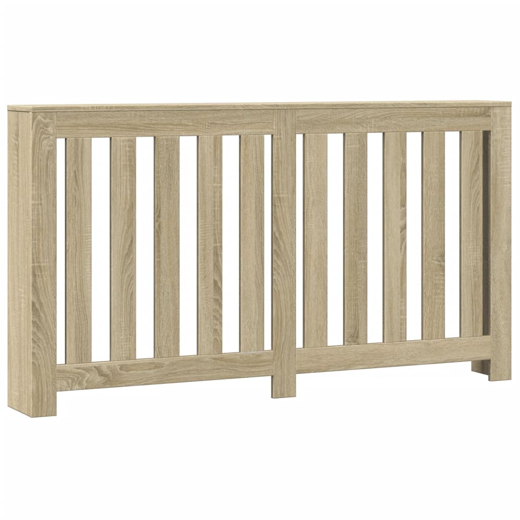 vidaXL Cache-radiateur chêne sonoma 149x20x82 cm bois d'ingénierie