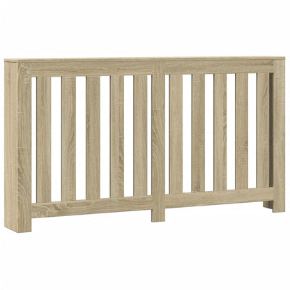 vidaXL Cache-radiateur chêne sonoma 149x20x82 cm bois d'ingénierie