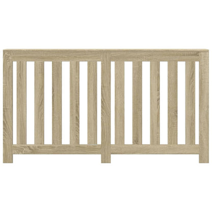 vidaXL Cache-radiateur chêne sonoma 149x20x82 cm bois d'ingénierie