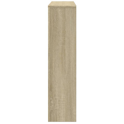 vidaXL Cache-radiateur chêne sonoma 149x20x82 cm bois d'ingénierie