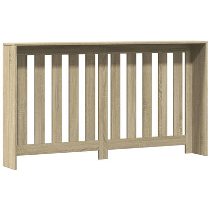 vidaXL Cache-radiateur chêne sonoma 149x20x82 cm bois d'ingénierie
