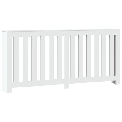 vidaXL Cache-radiateur blanc 175x20x82 cm bois d'ingénierie