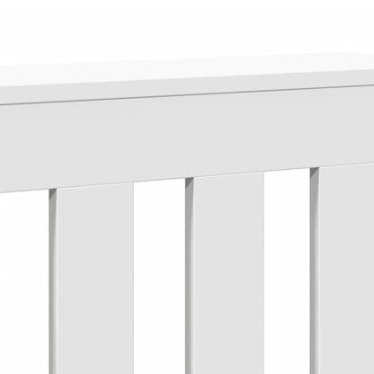 vidaXL Cache-radiateur blanc 175x20x82 cm bois d'ingénierie