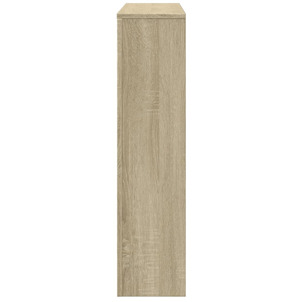 vidaXL Cache-radiateur chêne sonoma 175x20x82 cm bois d'ingénierie