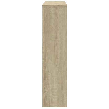 vidaXL Cache-radiateur chêne sonoma 175x20x82 cm bois d'ingénierie