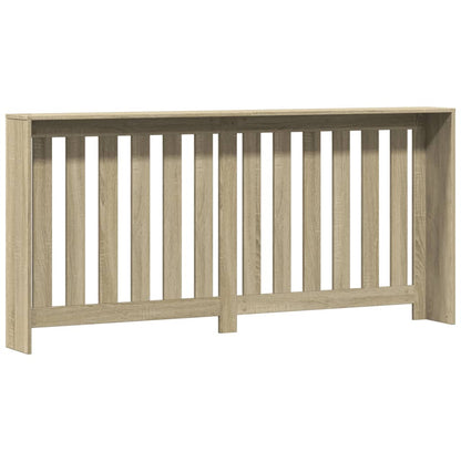 vidaXL Cache-radiateur chêne sonoma 175x20x82 cm bois d'ingénierie