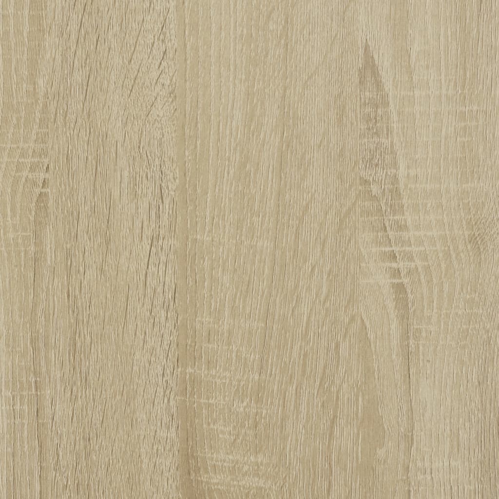 vidaXL Cache-radiateur chêne sonoma 205x21,5x83,5 cm bois d'ingénierie