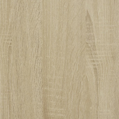 vidaXL Cache-radiateur chêne sonoma 205x21,5x83,5 cm bois d'ingénierie