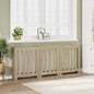 vidaXL Cache-radiateur chêne sonoma 205x21,5x83,5 cm bois d'ingénierie