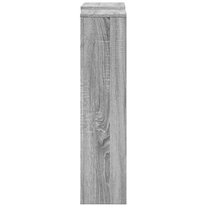 vidaXL Cache-radiateur sonoma gris 205x21,5x83,5 cm bois d'ingénierie