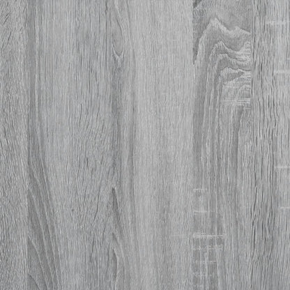 vidaXL Cache-radiateur sonoma gris 205x21,5x83,5 cm bois d'ingénierie