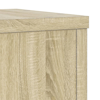 vidaXL Supports pour plantes 2 pcs chêne sonoma bois d'ingénierie