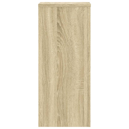 vidaXL Supports pour plantes 2 pcs chêne sonoma bois d'ingénierie