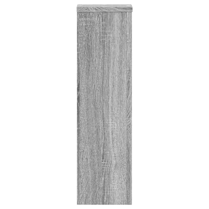 vidaXL Supports pour plantes 2 pcs sonoma gris bois d'ingénierie