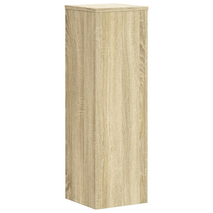 vidaXL Supports pour plantes 2 pcs chêne sonoma bois d'ingénierie