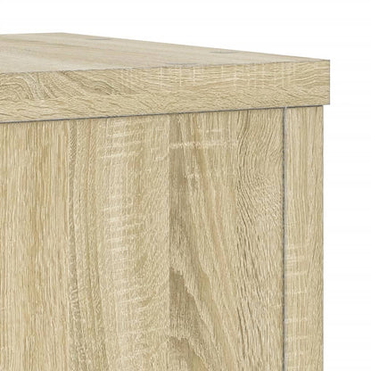vidaXL Supports pour plantes 2 pcs chêne sonoma bois d'ingénierie