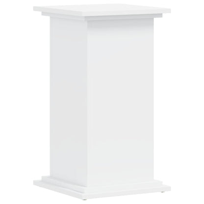 vidaXL Support pour plantes blanc 33x33x60 cm bois d'ingénierie