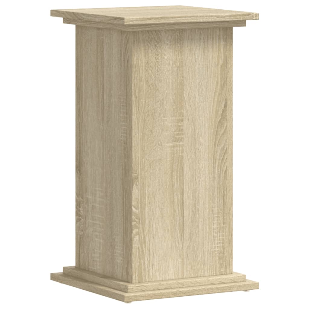 vidaXL Support pour plantes chêne sonoma 33x33x60 cm bois d'ingénierie