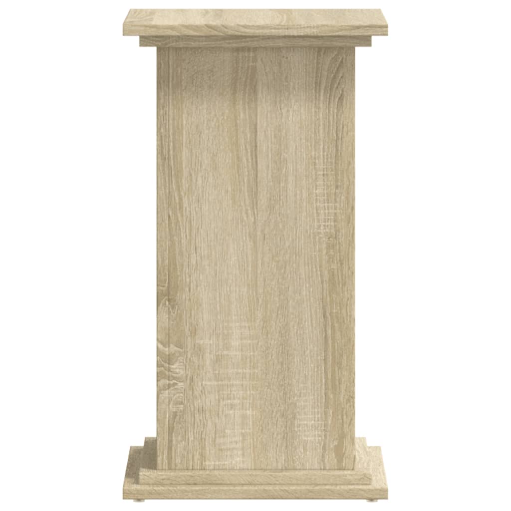 vidaXL Support pour plantes chêne sonoma 33x33x60 cm bois d'ingénierie