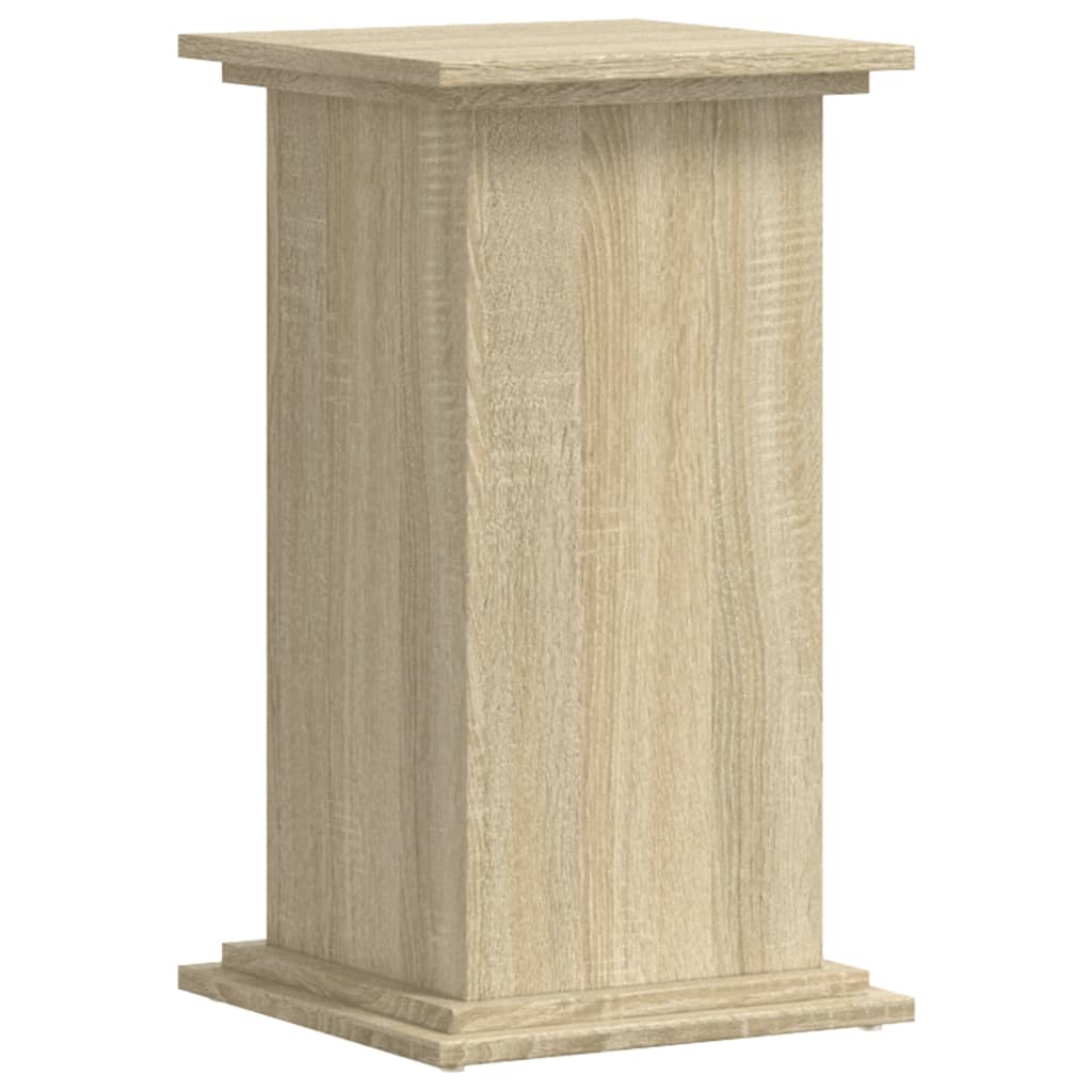 vidaXL Support pour plantes chêne sonoma 33x33x60 cm bois d'ingénierie