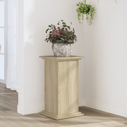 vidaXL Support pour plantes chêne sonoma 33x33x60 cm bois d'ingénierie