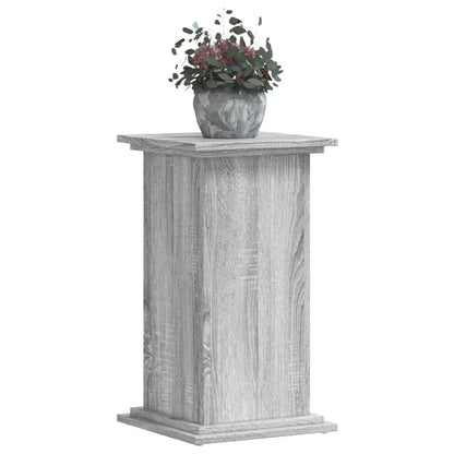 vidaXL Support pour plantes sonoma gris 33x33x60 cm bois d'ingénierie