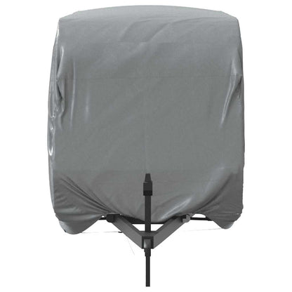 vidaXL Housse de caravane gris 670x250x220 cm tissu non tissé