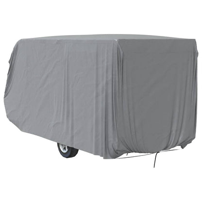 vidaXL Housse de caravane gris 670x250x220 cm tissu non tissé
