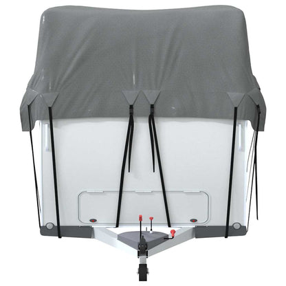 vidaXL Housse de toit de caravane gris 1000x300 cm tissu non tissé