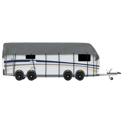 vidaXL Housse de toit de caravane gris 1000x300 cm tissu non tissé