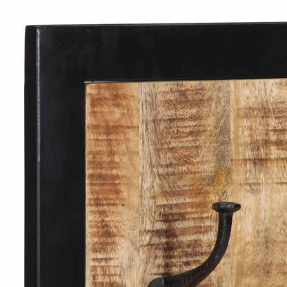 vidaXL Porte-manteau 40x2x80 cm bois de manguier massif brut