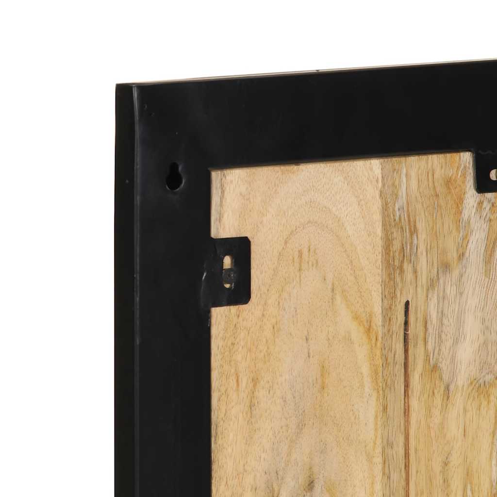 vidaXL Porte-manteau 40x2x80 cm bois de manguier massif brut