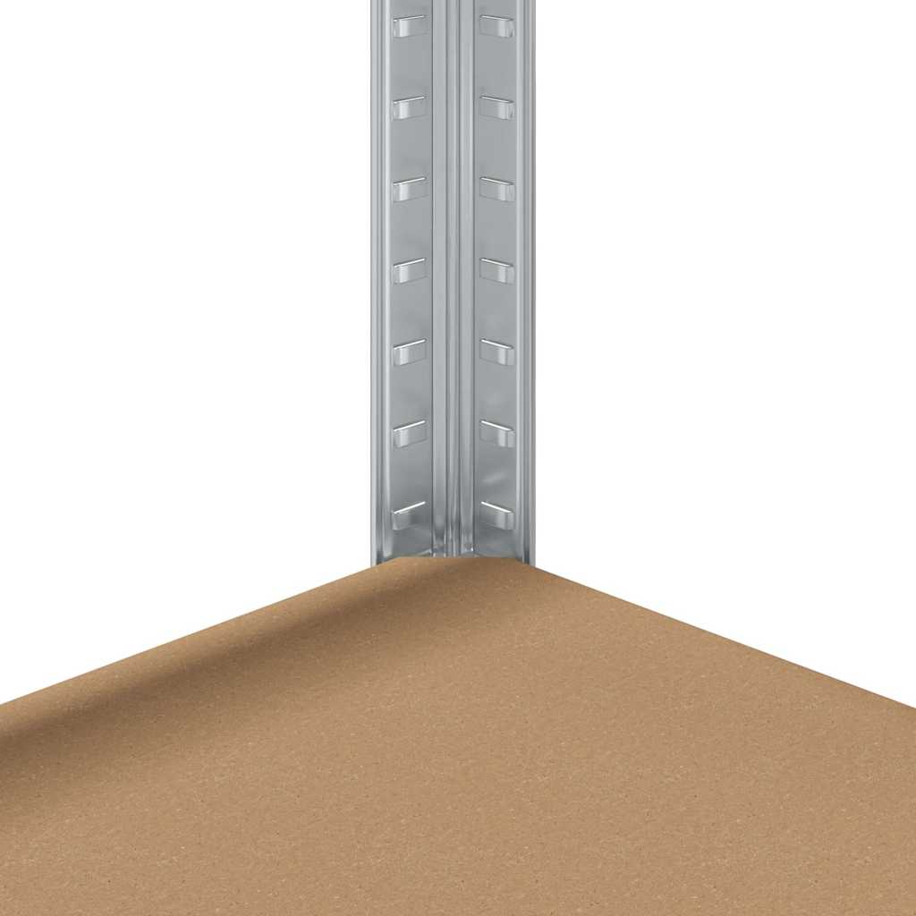 vidaXL Étagères de rangement à 5 niveaux 4 pcs acier bois d'ingénierie