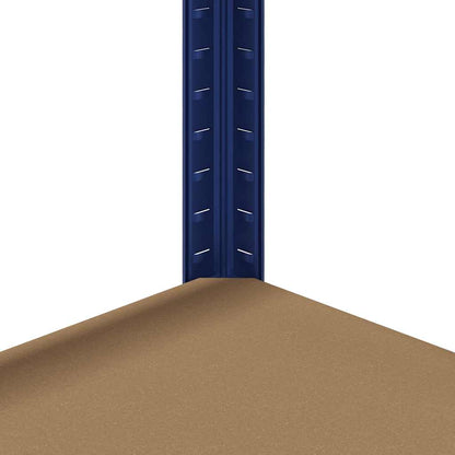 vidaXL Étagères de rangement à 5 niveaux 3 pcs Bleu