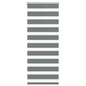 vidaXL Store zèbre gris foncé largeur du tissu 55,9 cm polyester