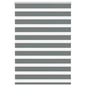 vidaXL Store zèbre gris foncé largeur du tissu 95,9 cm polyester