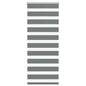 vidaXL Store zèbre gris foncé largeur du tissu 55,9 cm polyester